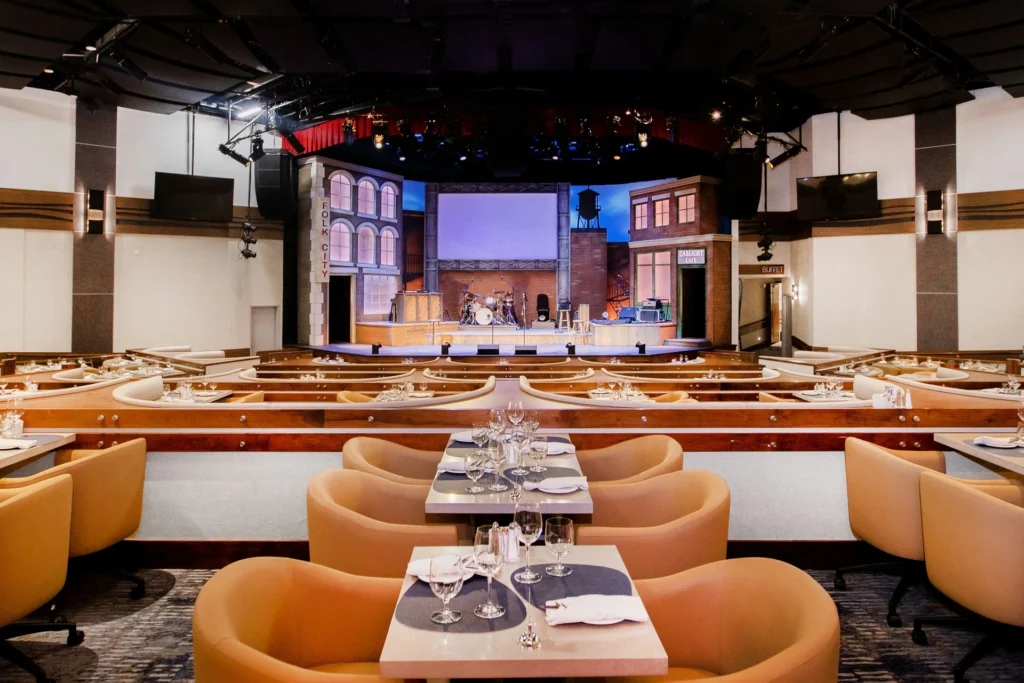 Interior of Mayfield Dinner Theatre